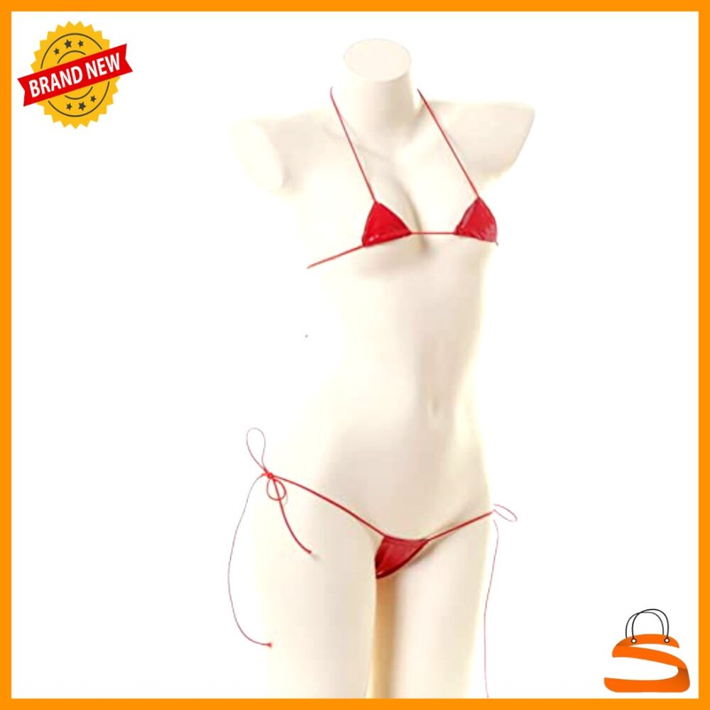 Micro Bikini Set Polyester Spandex Adjustable Sli… - image 3